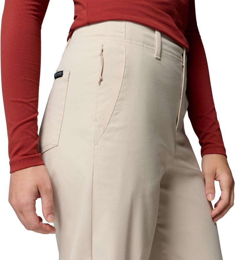 Roc Tech Wide-Leg Pants, Short - Womens - dark stone 1