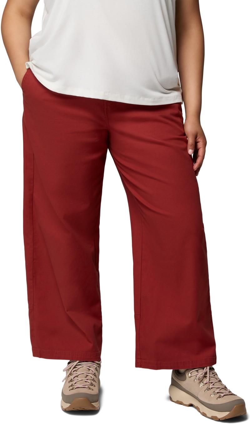 Roc Wide-Leg Pants, Extended - Womens - red oxide 1