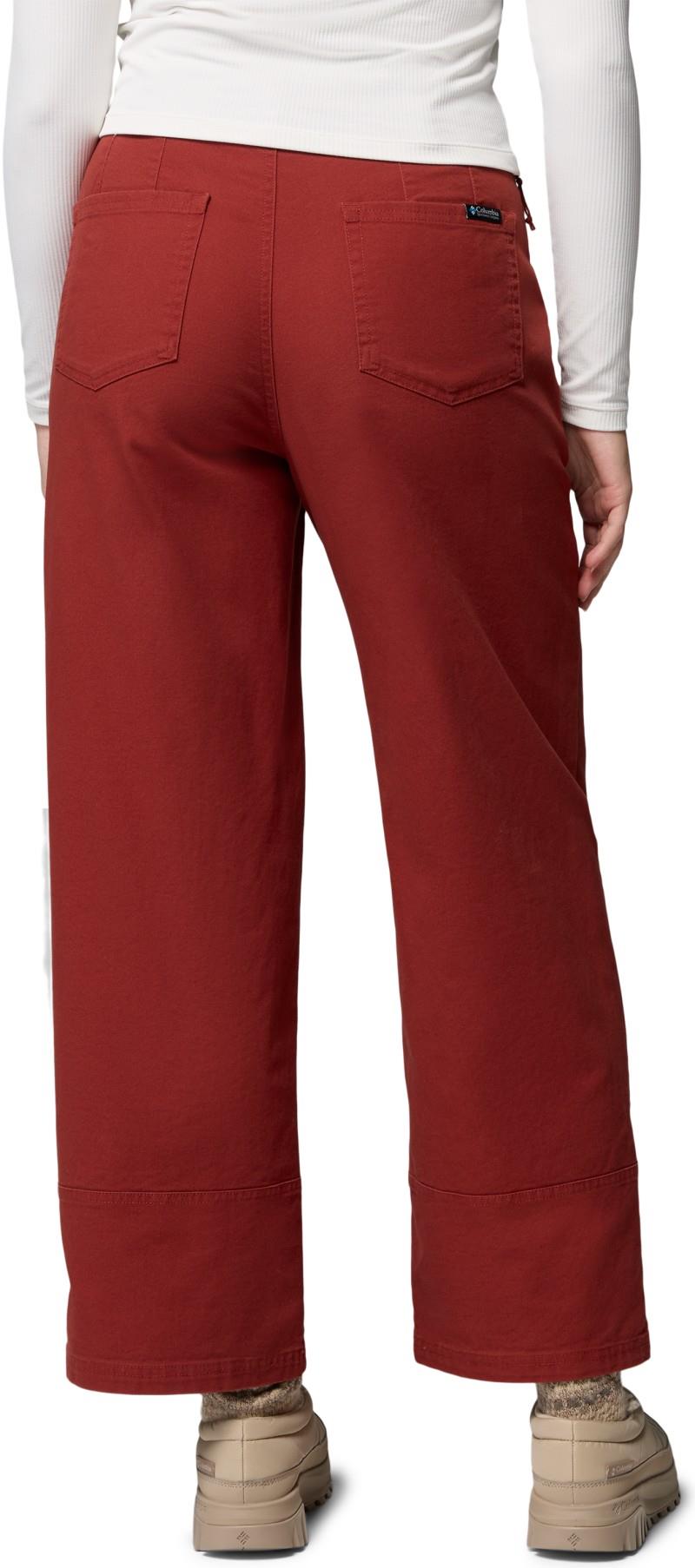 Roc Wide-Leg Pants, Long - Womens - red oxide 1