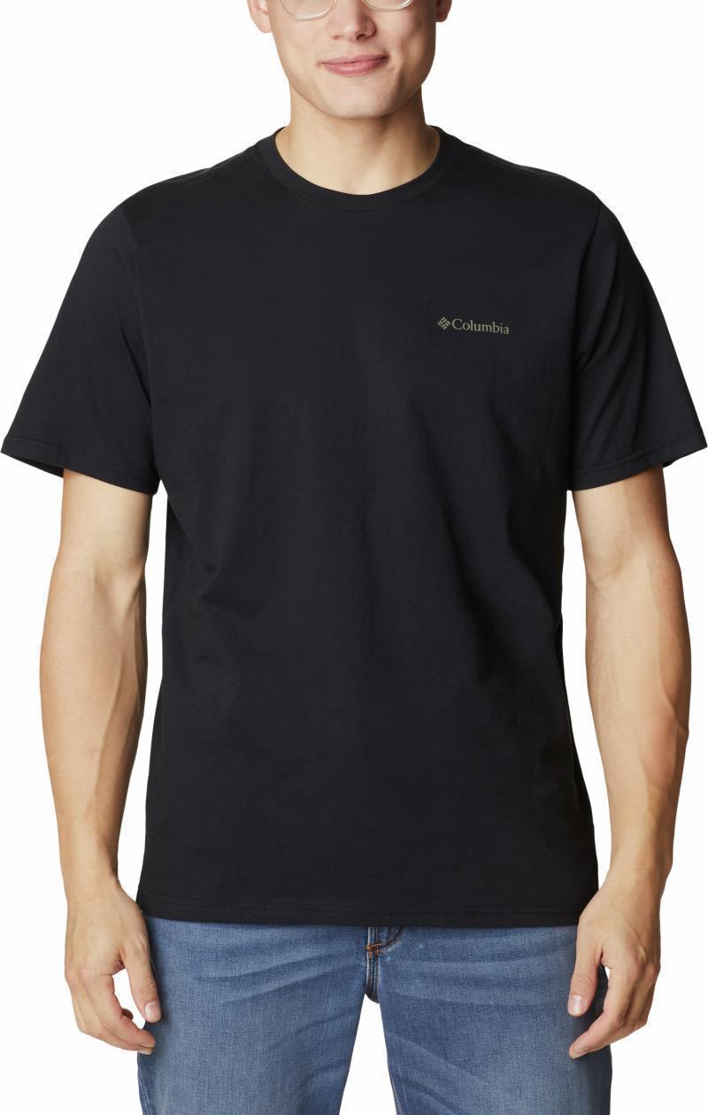 Rockaway River Back Graphic SS Tee - Mens - Black / Hex Natured Graphic 1