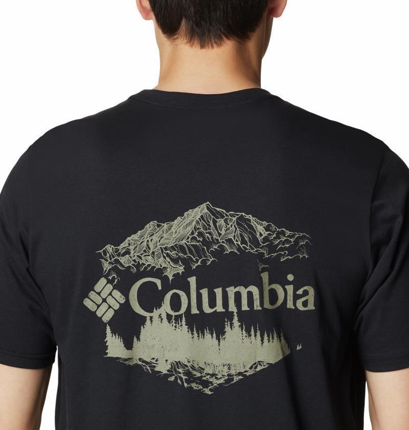 Rockaway River Back Graphic SS Tee - Mens - Black / Hex Natured Graphic 3