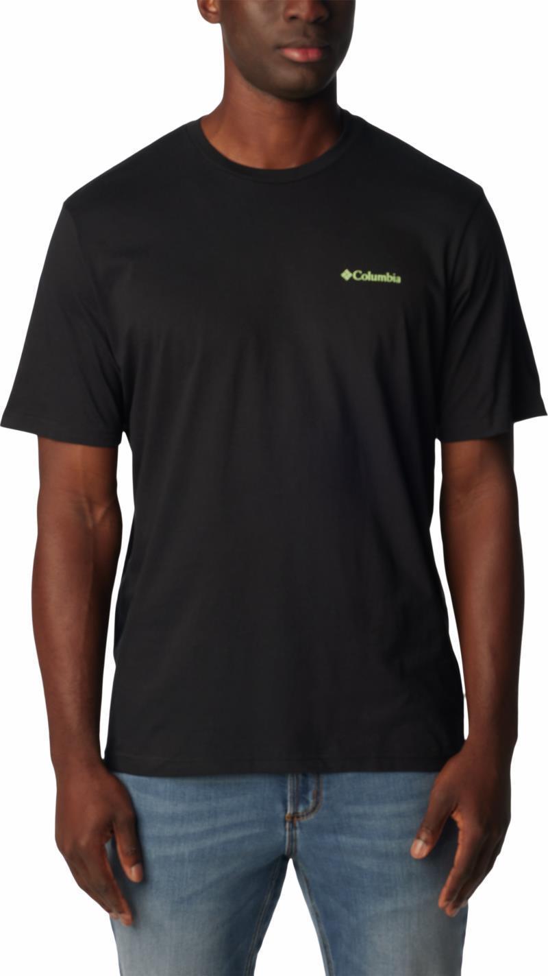 Rockaway River Back Graphic SS Tee - Mens - Black / Rocky Road 1