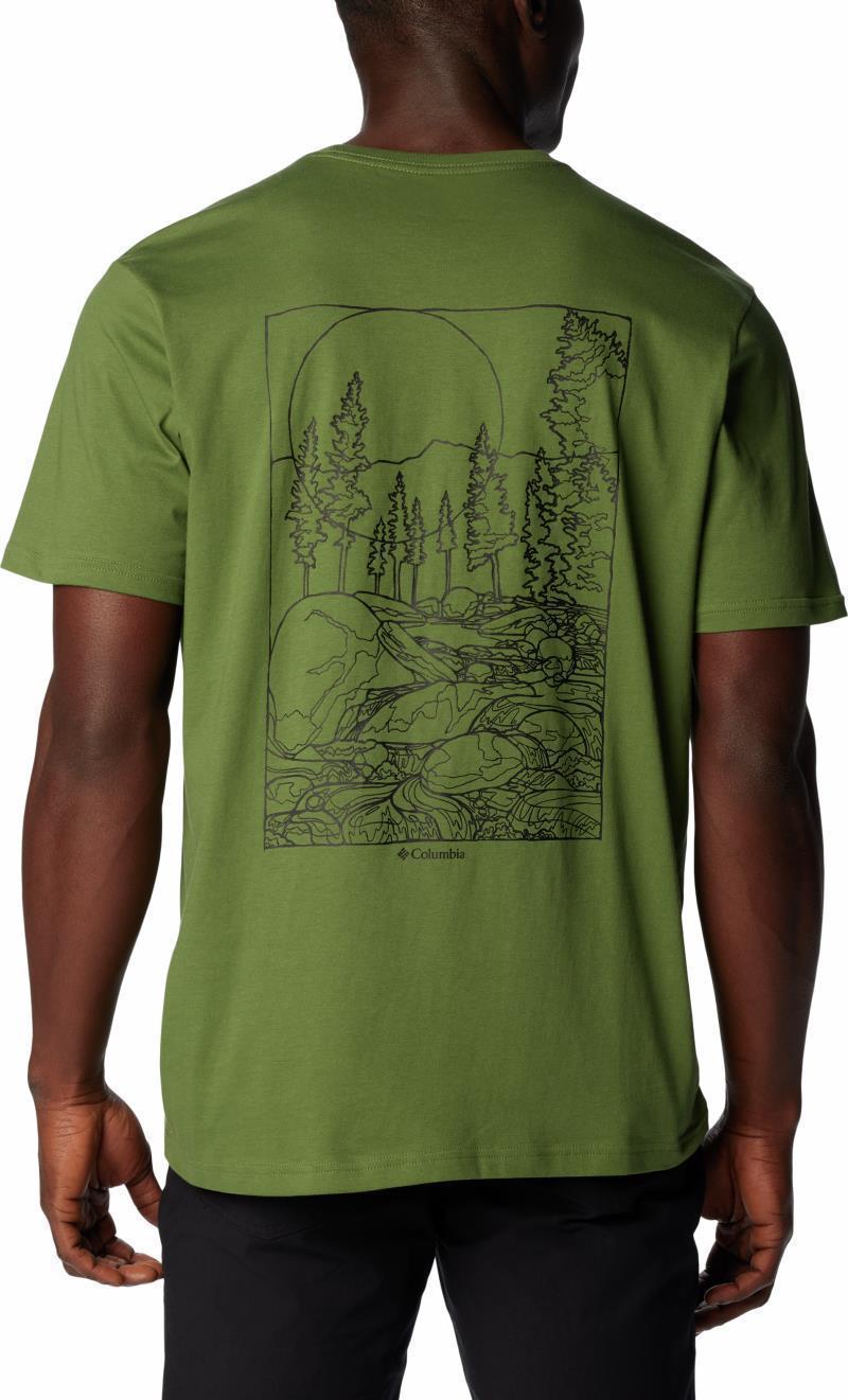 Rockaway River Back Graphic SS Tee - Mens - Canteen / Rocky Road 2
