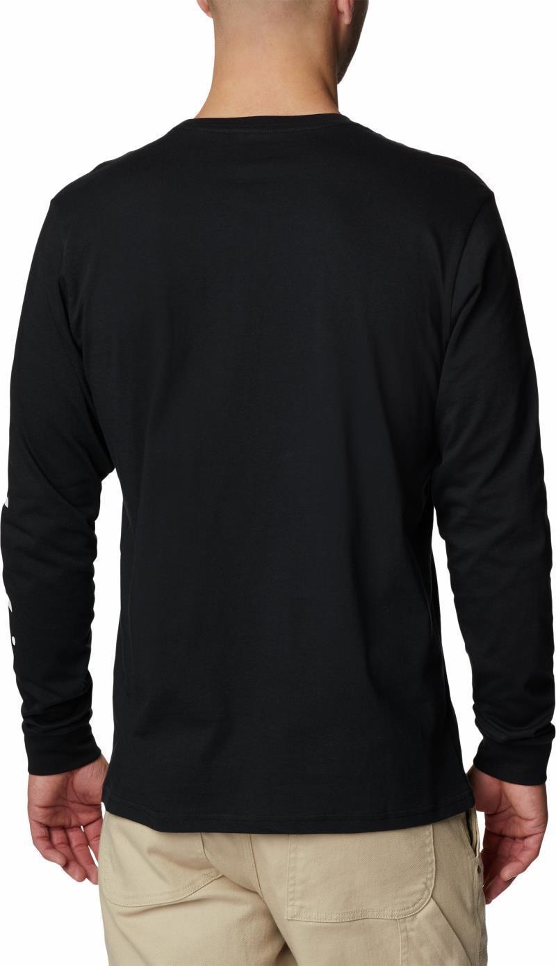 Rockaway River Graphic LS Tee - Mens - black / white logo 1