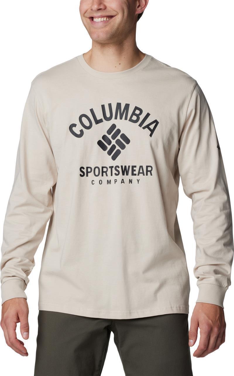 Rockaway River Graphic LS Tee - Mens - dark stone / athletic arch 1