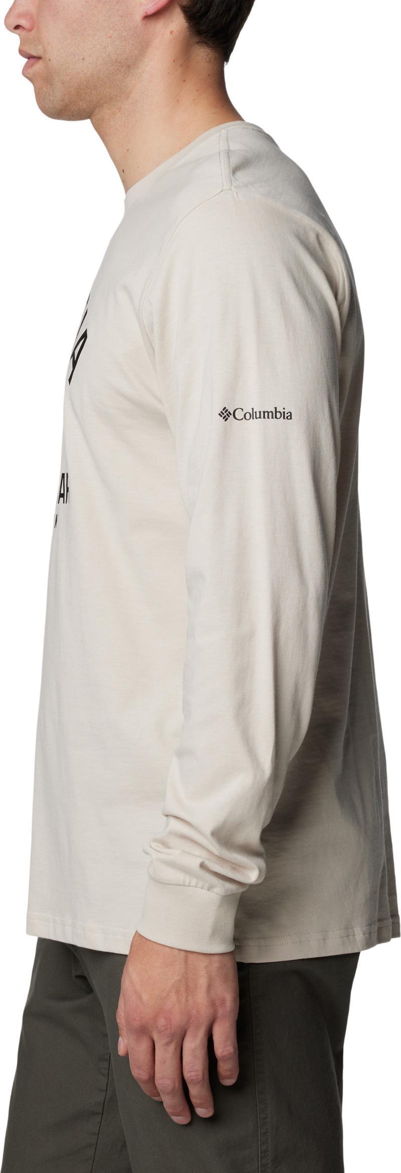 Rockaway River Graphic LS Tee - Mens - dark stone / athletic arch 1