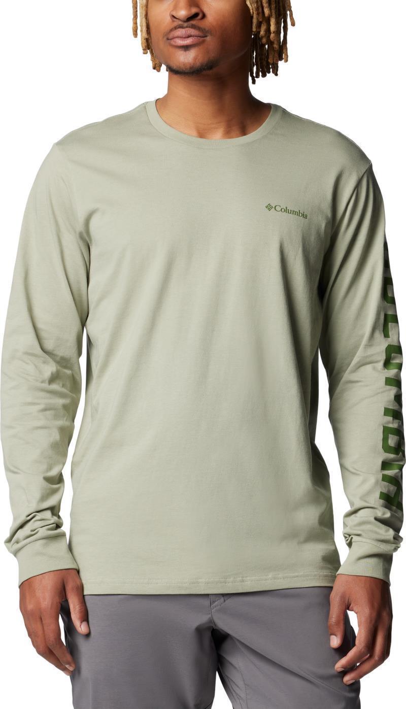 Rockaway River Graphic LS Tee - Mens - safari / csc blocked sleeve 1