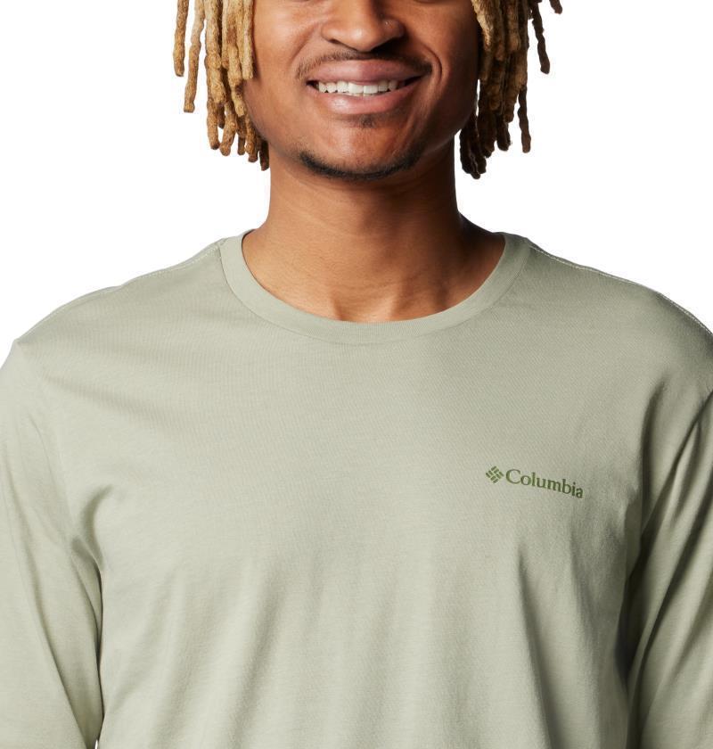 Rockaway River Graphic LS Tee - Mens - safari / csc blocked sleeve 1