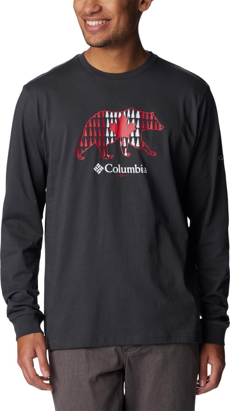Rockaway River Graphic LS Tee - Mens - shark / roaming timberline flag 1
