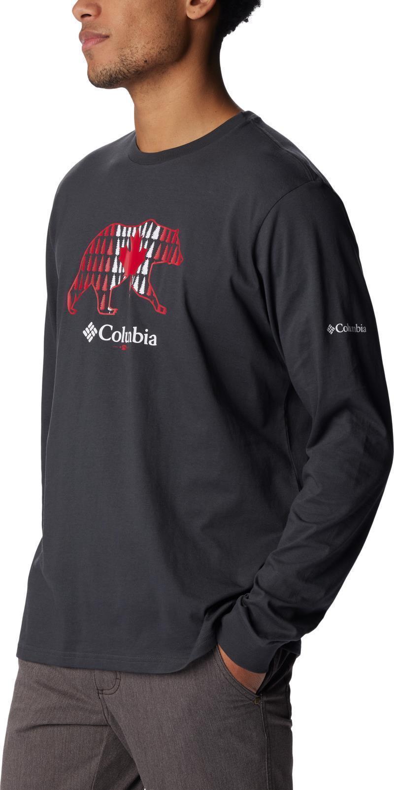 Rockaway River Graphic LS Tee - Mens - shark / roaming timberline flag 1