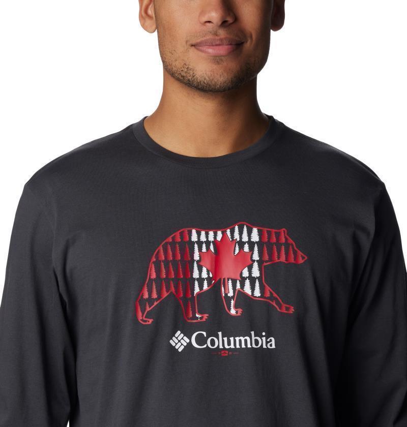 Rockaway River Graphic LS Tee - Mens - shark / roaming timberline flag 1