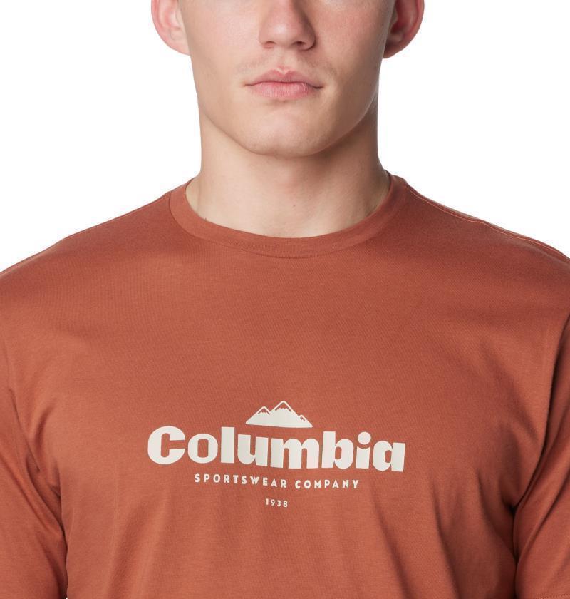 Rockaway River Graphic SS Tee, Tall - Mens - auburn / elevated high 1