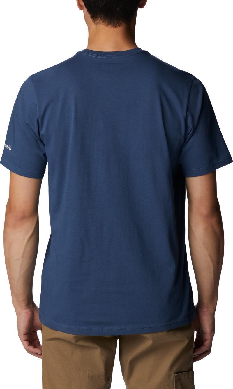 Rockaway River Graphic SS Tee, Tall - Mens - dark mountain / scripted fun graphic 1