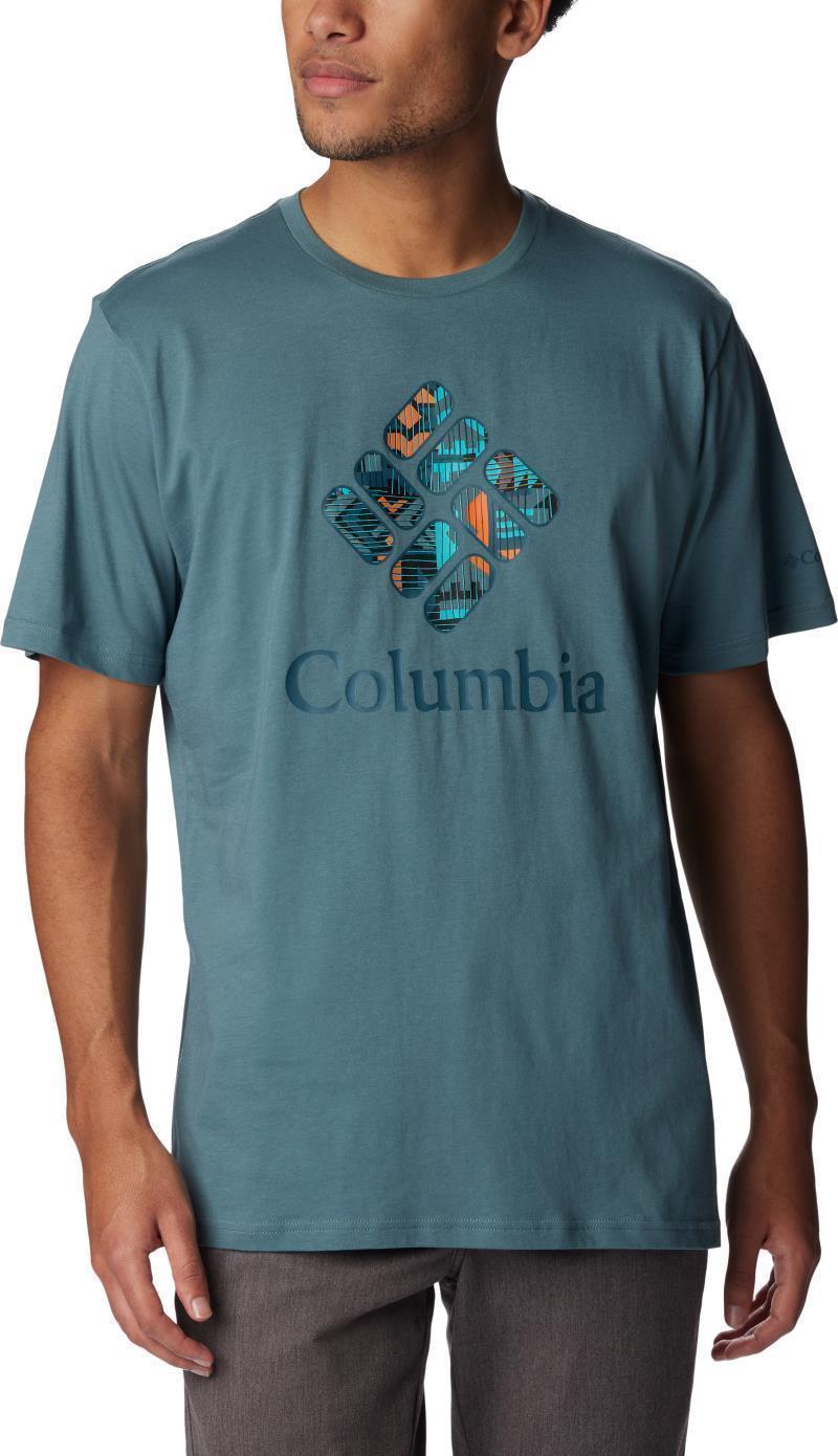 Rockaway River Graphic SS Tee, Tall - Mens - metal / csc stacked print fill grx 1