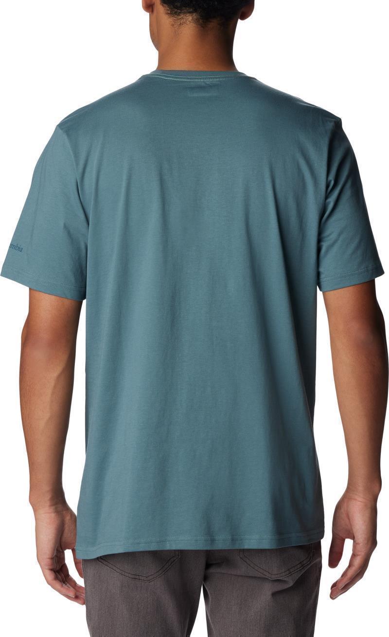 Rockaway River Graphic SS Tee, Tall - Mens - metal / csc stacked print fill grx 1