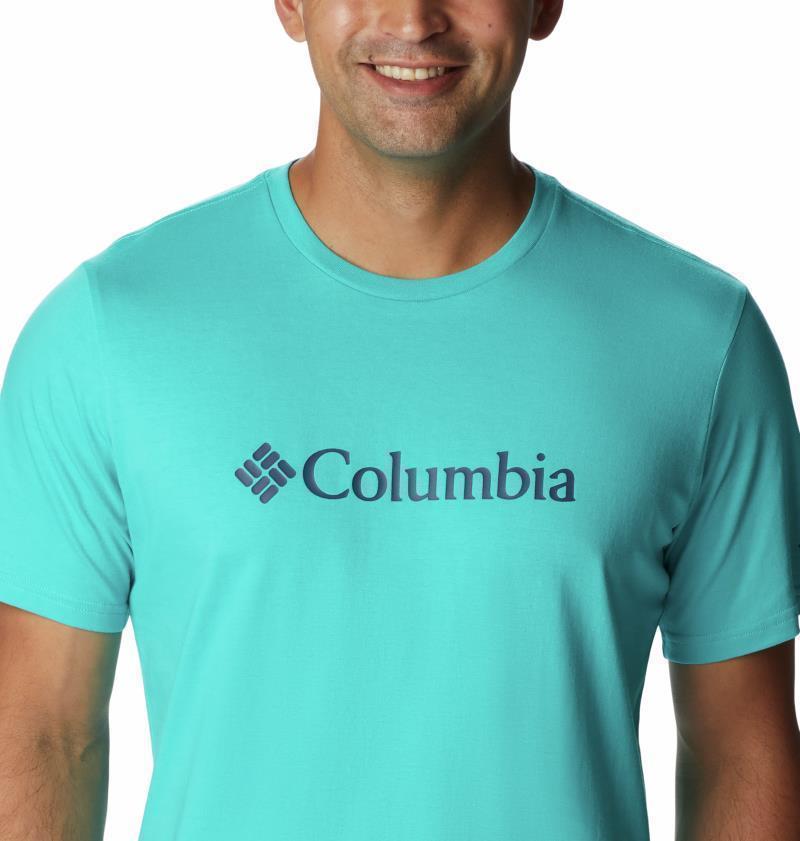 Rockaway River Graphic SS Tee - Mens - bright aqua / csc branded graphic 1