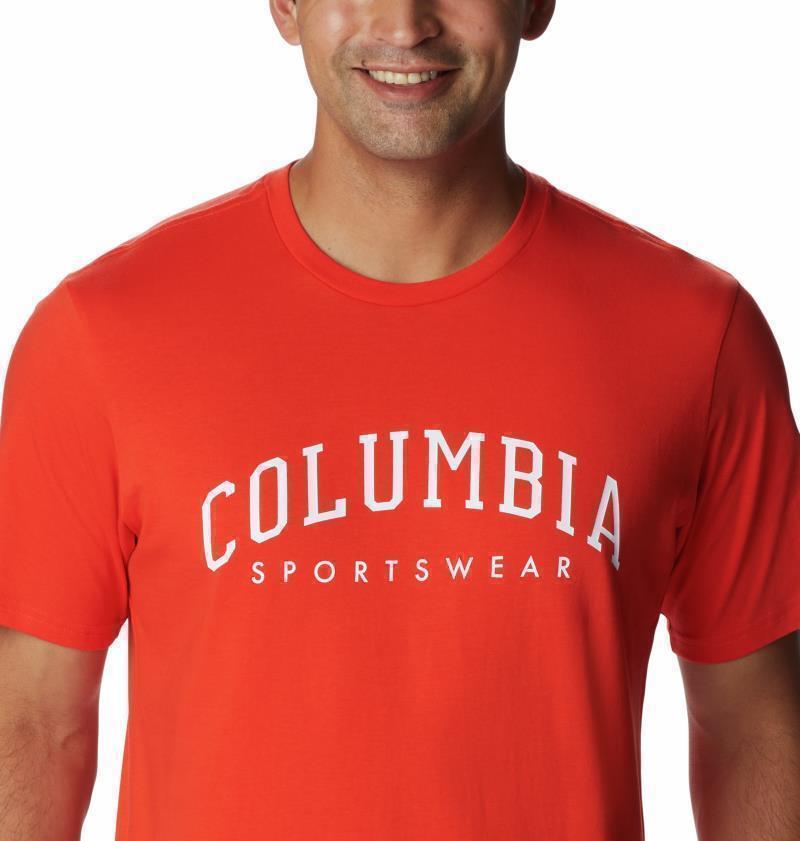 Rockaway River Graphic SS Tee - Mens - spicy / csc varsity arch graphic 1