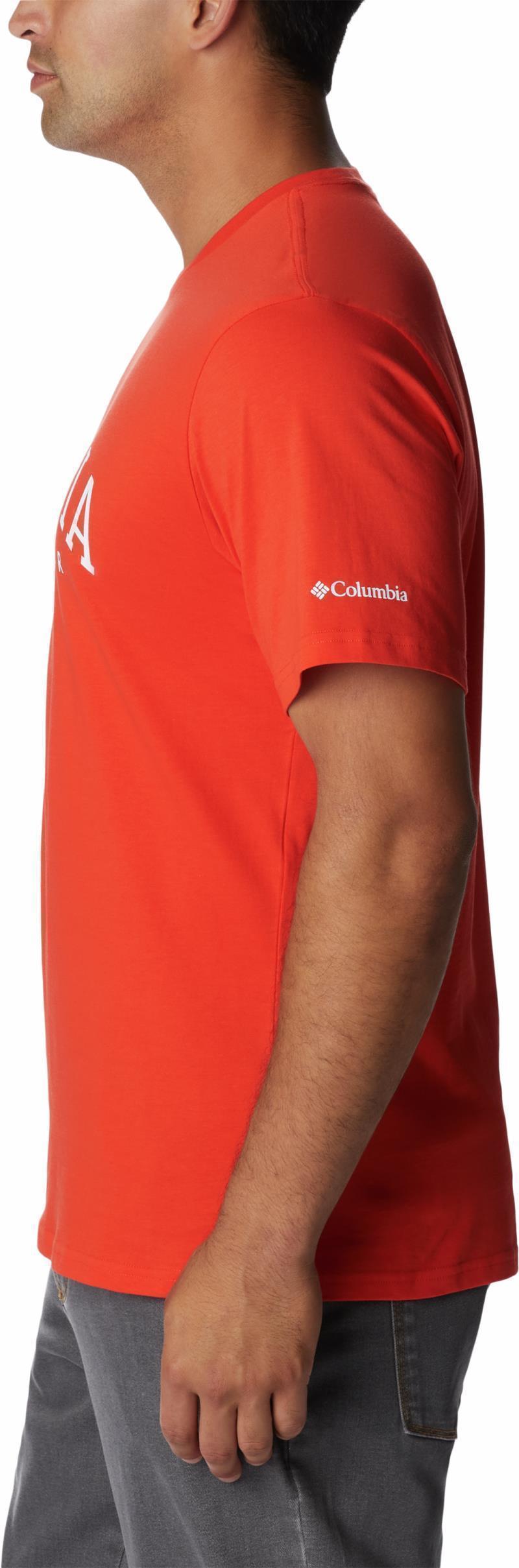 Rockaway River Graphic SS Tee - Mens - spicy / csc varsity arch graphic 1
