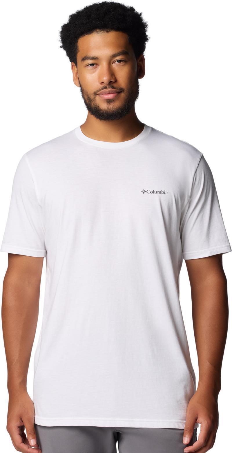 Rockaway River Graphic SS Tee - Mens - white / winding wonder 1