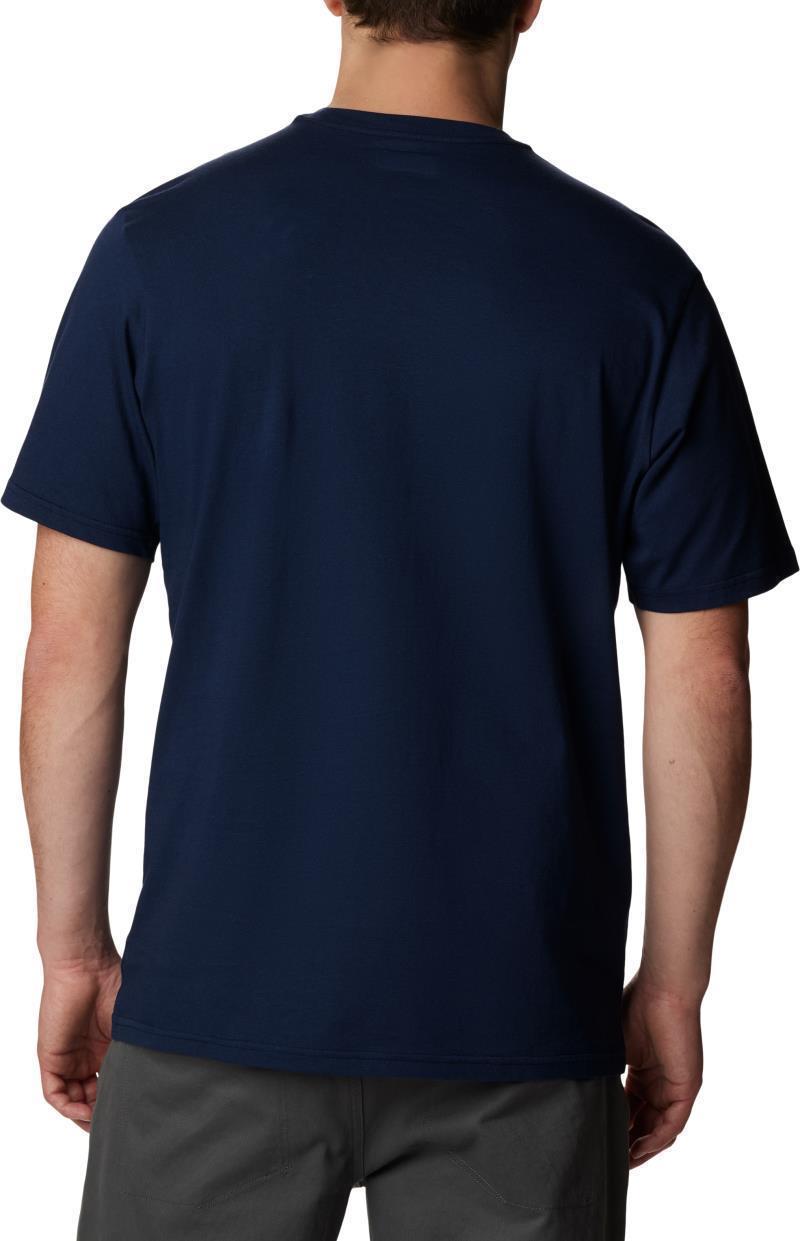 Rockaway River Outdoor SS - Mens - Collegiate Navy / Hood Life Graphic 3