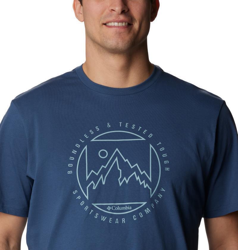 Rockaway River Outdoor SS - Mens - Dark Mountain / Boundless Graphic 5