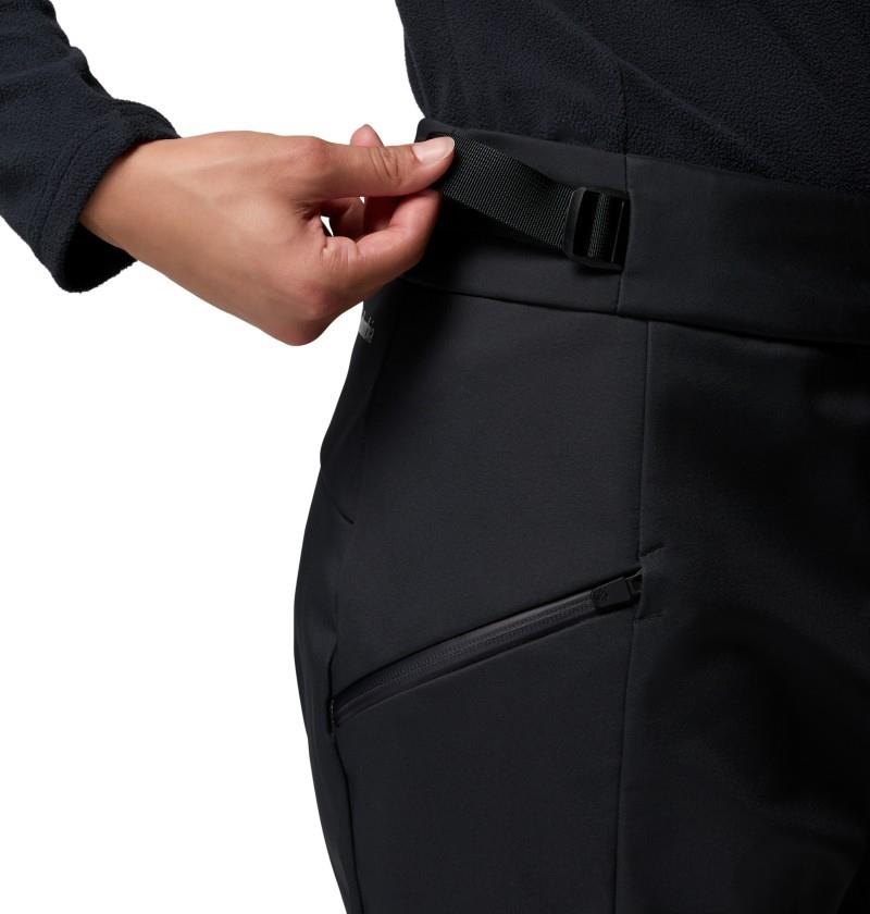 Roffe Ridge Ski Softshell Pants, Reg - Womens - black 1