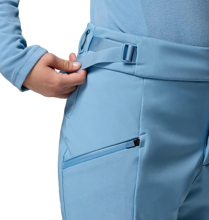 Roffe Ridge Ski Softshell Pants, Short - Womens - rainy day 1