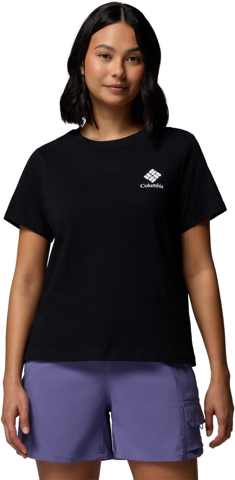 Rolling Bend Graphic SS - Womens - black / stacked gem mini 1