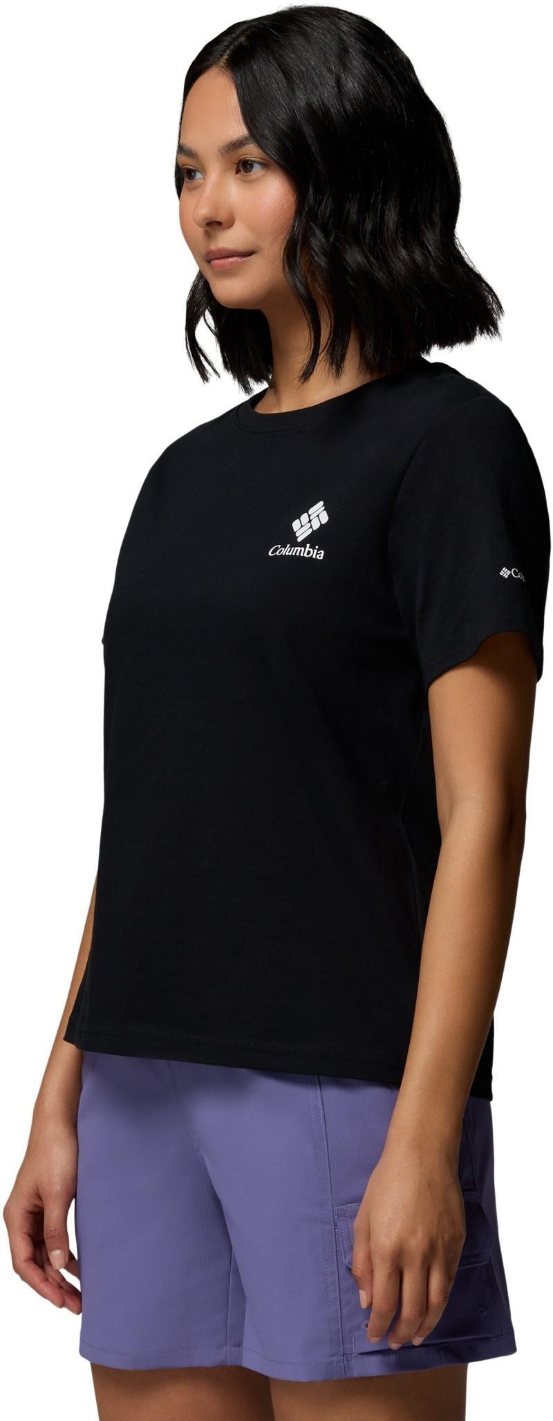Rolling Bend Graphic SS - Womens - black / stacked gem mini 1