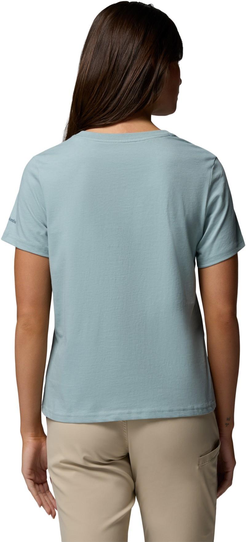 Rolling Bend Graphic SS - Womens - crushed blue / stacked gem mini 1
