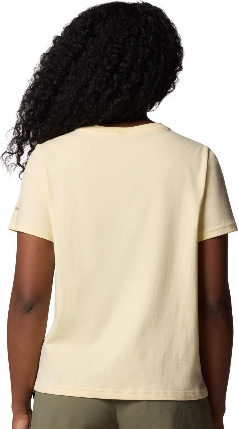 Rolling Bend Graphic SS - Womens - lemon wash / scripted brand 1