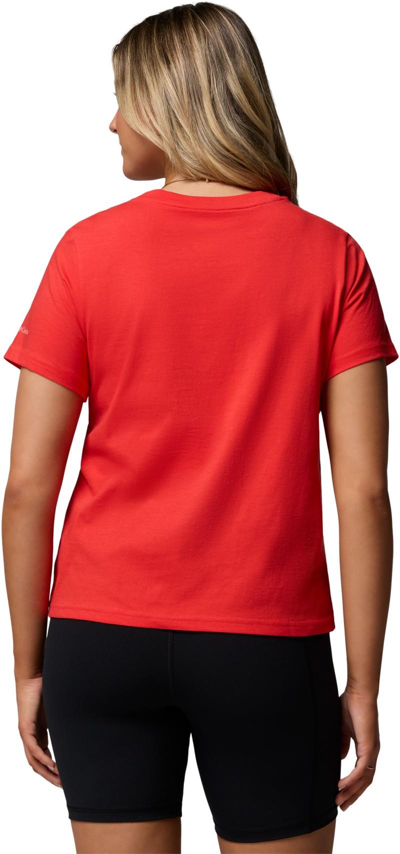 Rolling Bend Graphic SS - Womens - poppy red / stacked gem mini 1