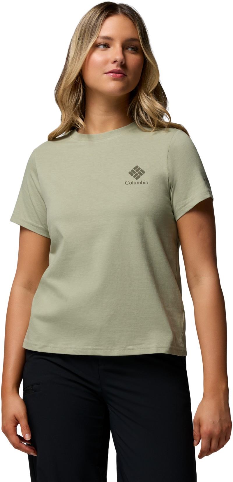 Rolling Bend Graphic SS - Womens - safari / stacked gem mini 1