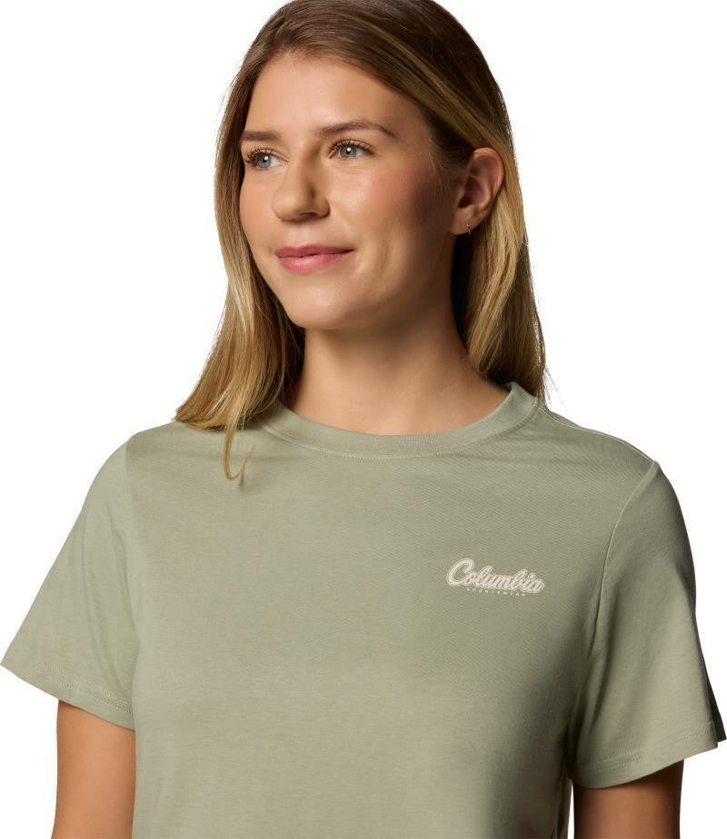 Rolling Bend Graphic SS - Womens - safari / timberline trio 1