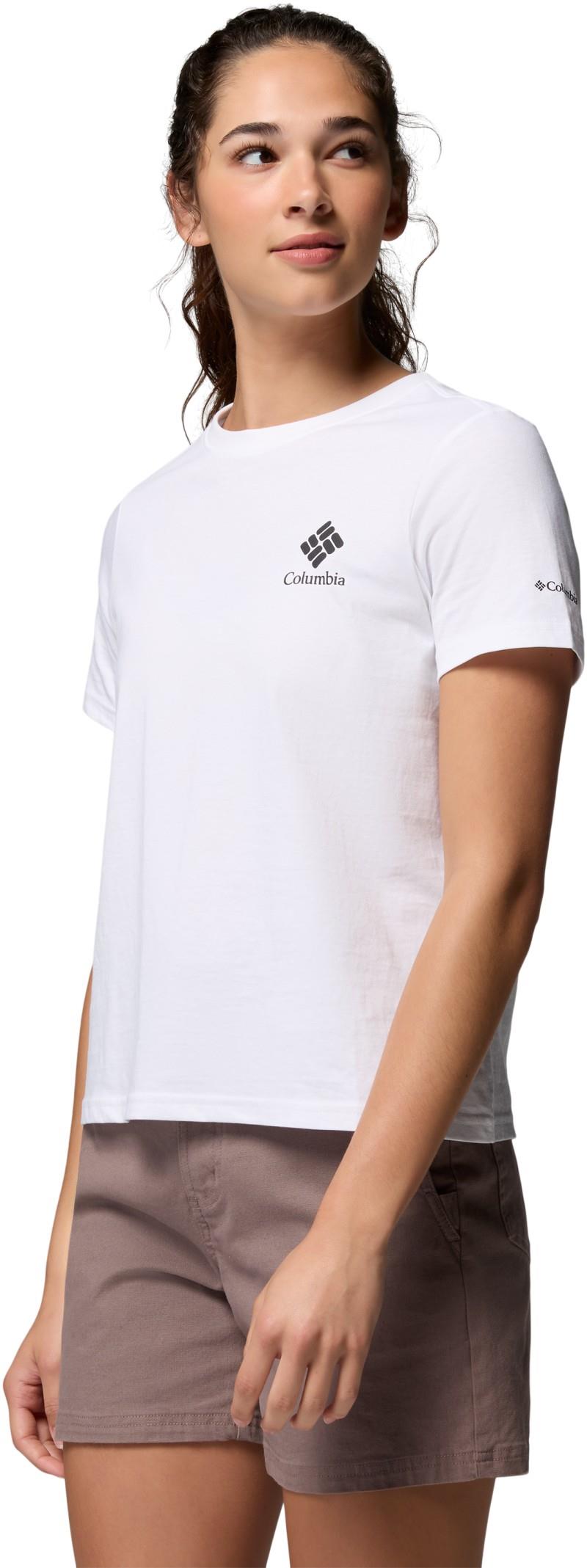 Rolling Bend Graphic SS - Womens - white / stacked gem mini 1