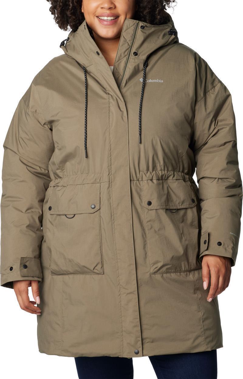 Rosewood Parka - Plus - Womens - Stone Green 1