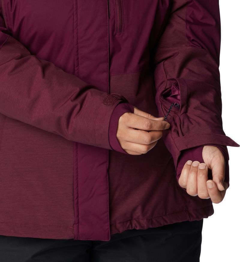 Rosie Run Insulated Jacket - Plus - Womens - marionberry / marionberry heather 1