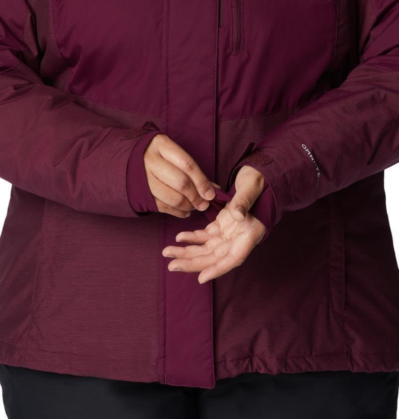 Rosie Run Insulated Jacket - Plus - Womens - marionberry / marionberry heather 1