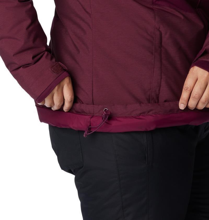 Rosie Run Insulated Jacket - Plus - Womens - marionberry / marionberry heather 1