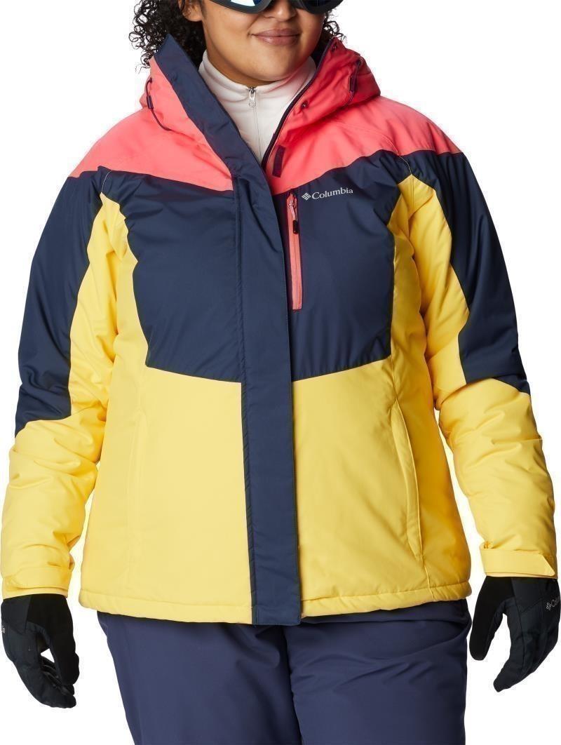 Rosie Run Insulated Jacket - Plus - Womens - nocturnal / neon sunrise / sun glow 1