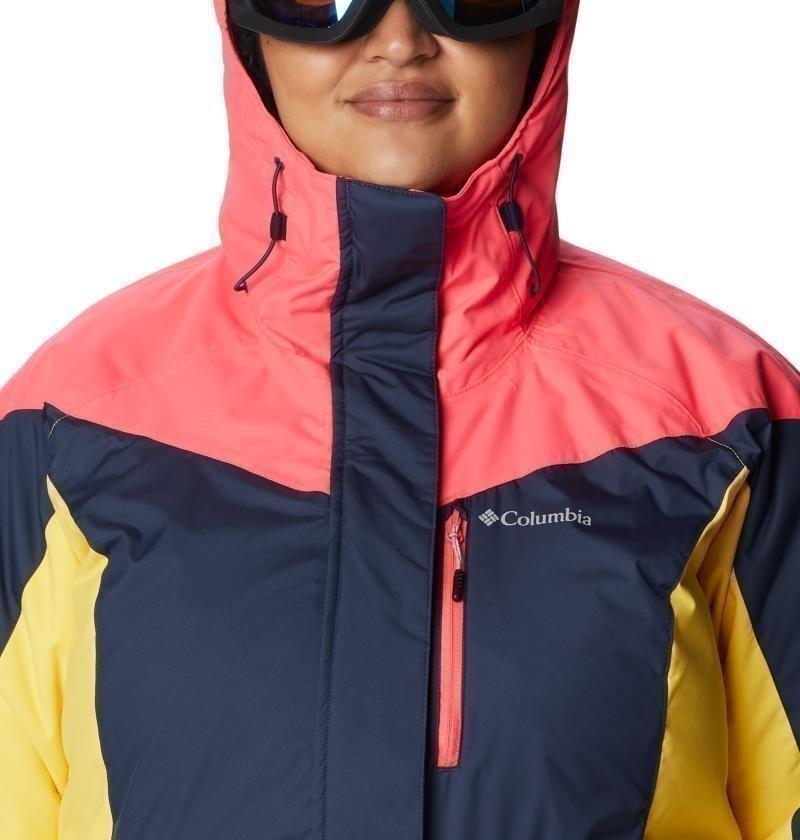 Rosie Run Insulated Jacket - Plus - Womens - nocturnal / neon sunrise / sun glow 1
