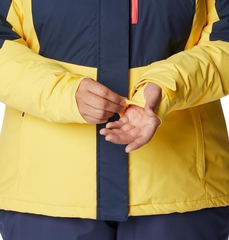 Rosie Run Insulated Jacket - Plus - Womens - nocturnal / neon sunrise / sun glow 1