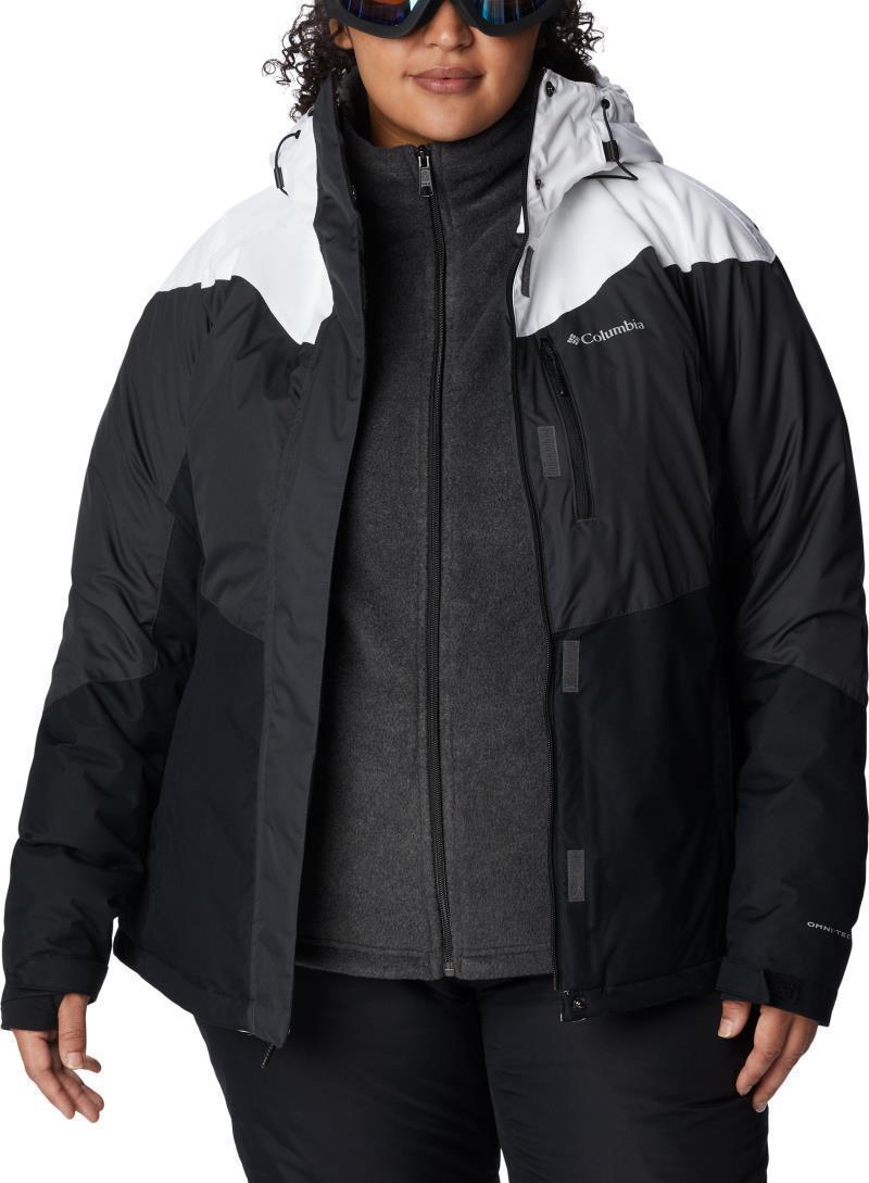 Rosie Run Insulated Jacket - Plus - Womens - shark / white / black 1