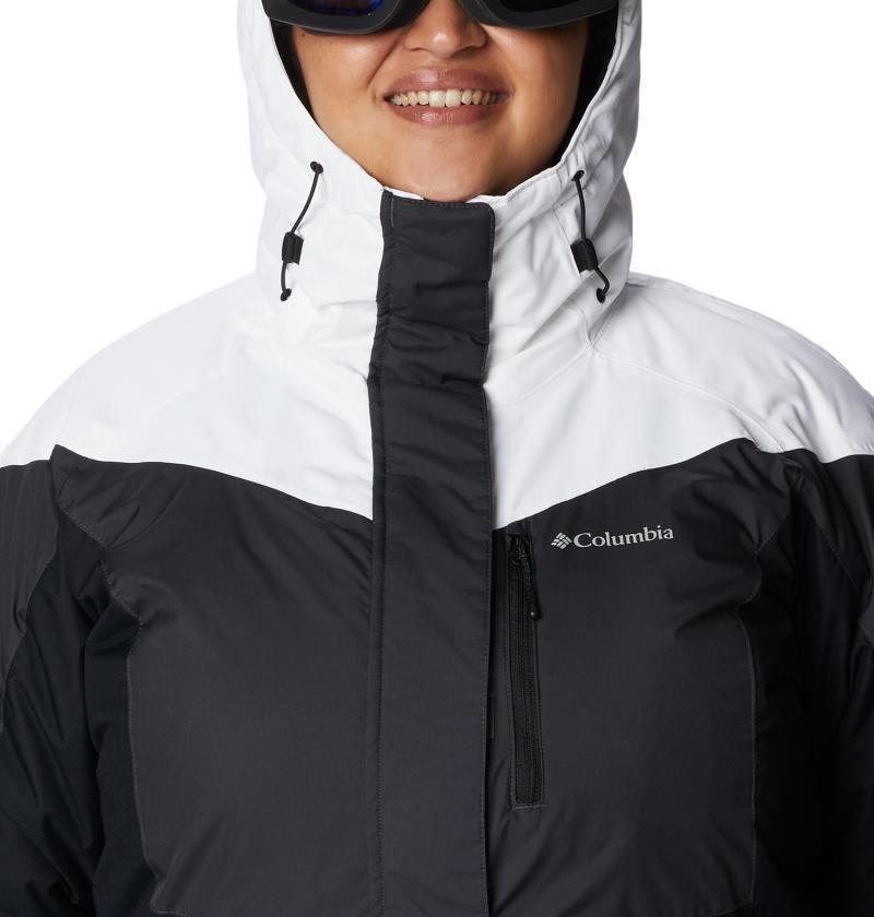 Rosie Run Insulated Jacket - Plus - Womens - shark / white / black 1