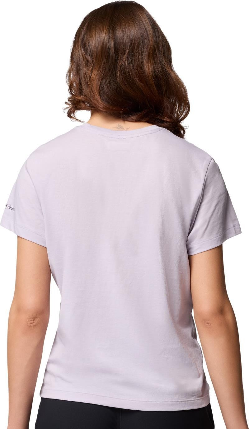 Ruby Springs Graphic Fitted SS - Womens - lavender pearl / get hiked 1