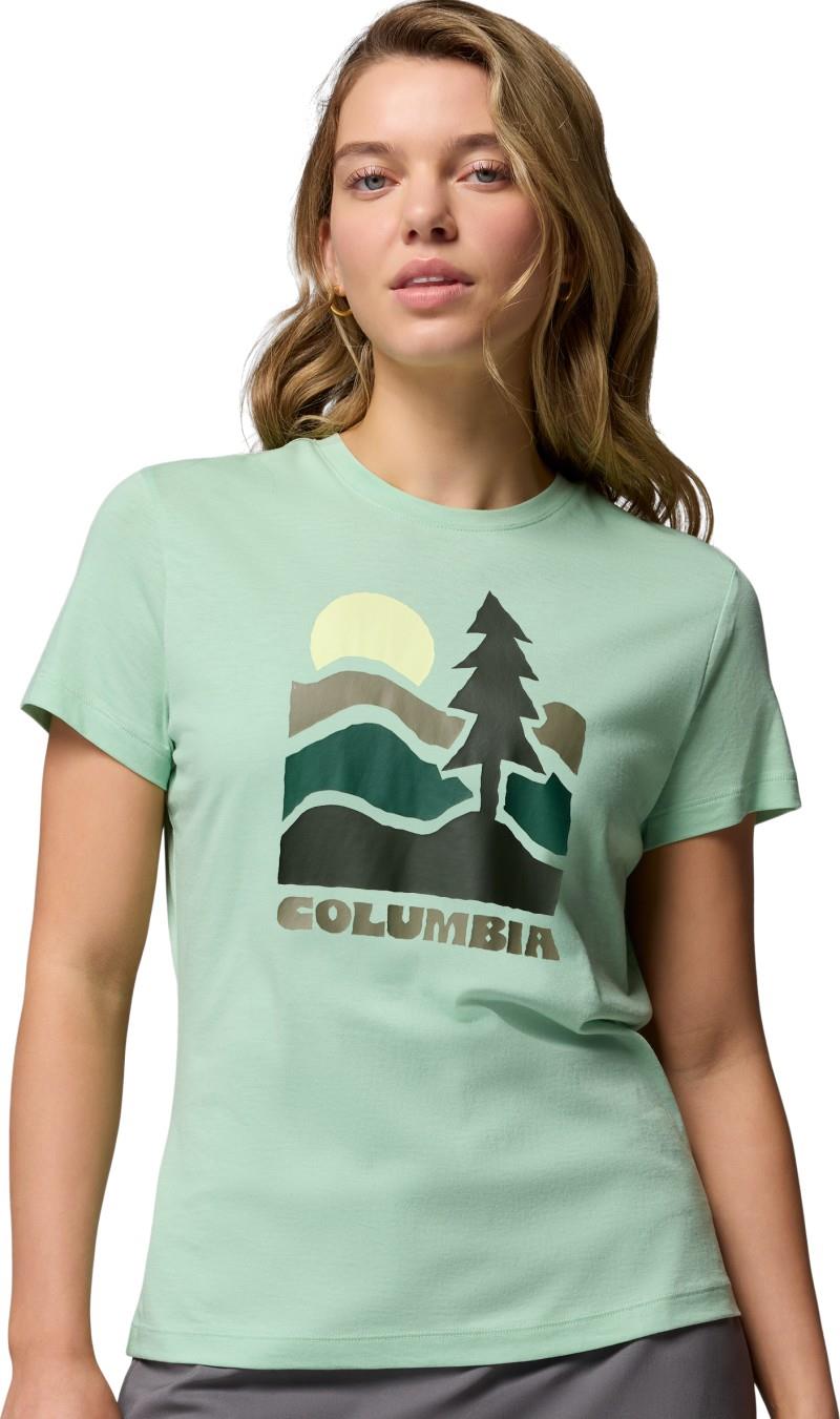 Ruby Springs Graphic Fitted SS - Womens - new mint / get hiked 1