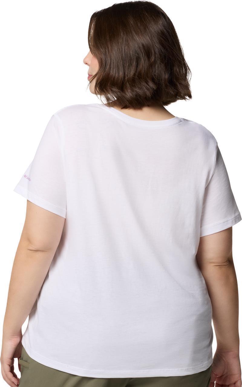 Ruby Springs Graphic Scoop Neck SS, Extended - Womens - white / wanderlust floral 1