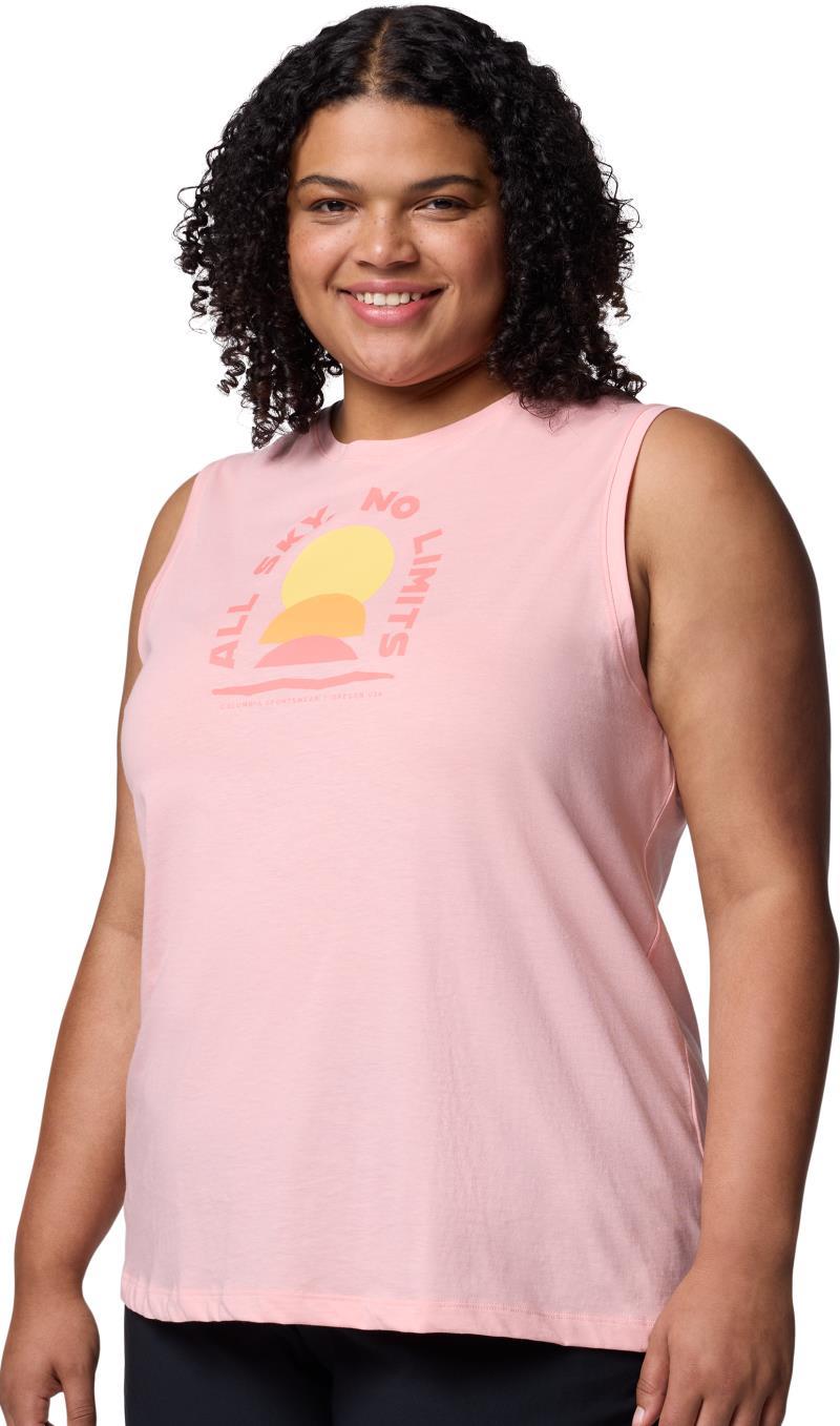 Ruby Springs Graphic Tank - Womens - pink sand / no limits 1