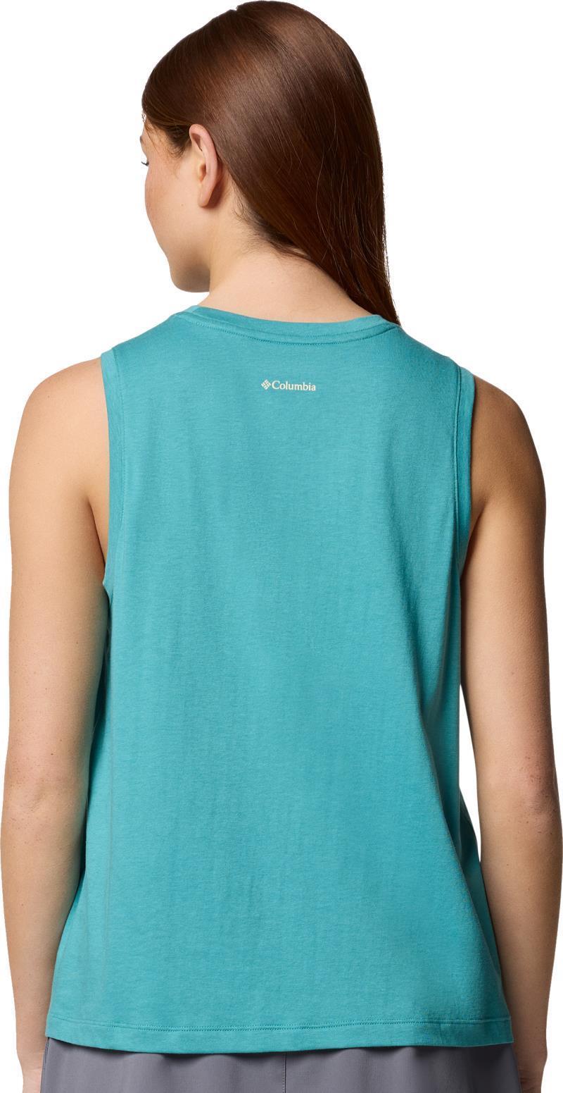 Ruby Springs Graphic Tank - Womens - teal / botanical gem 1