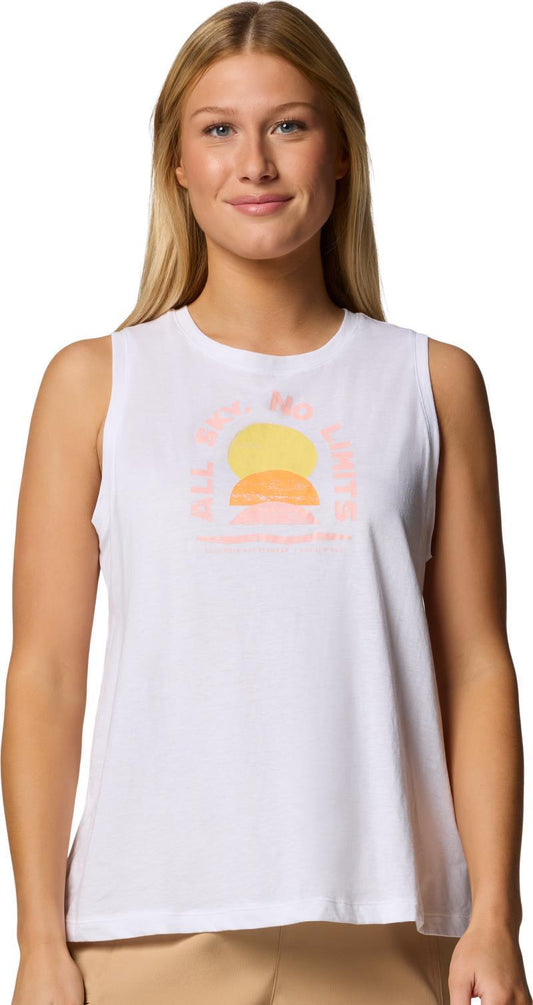 Ruby Springs Graphic Tank - Womens - white / no limits 1